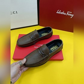 Ferragamo Мягкая подошва и мягкая поверхность. Классические туфл