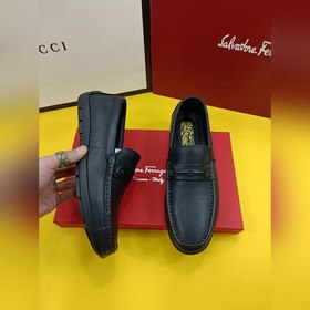 Ferragamo Классические туфли-ботинки с мягкой подошвой и мягким в
