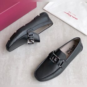 Ferragamo Мужские туфли-лодочки для вождения Оригинальный матери