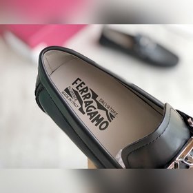 Ferragamo Мужские туфли-лодочки для вождения Оригинальный матери