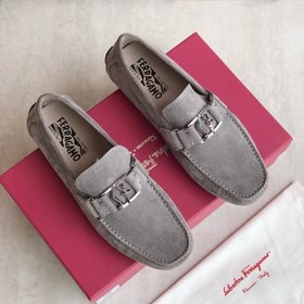 Ferragamo Новая модель мужских туфель для вождения Оригинальный м