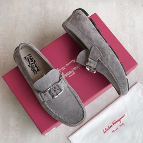 Ferragamo Новая модель мужских туфель для вождения Оригинальный м