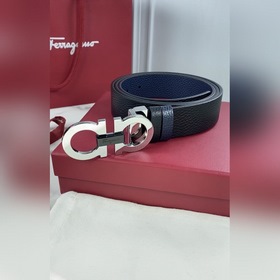 Мужской ремень Salvatore Ferragamo Двусторонний регулируемый рем