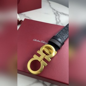 Мужской ремень Salvatore Ferragamo Двусторонний регулируемый рем