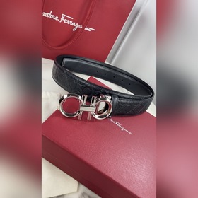 Мужской ремень Salvatore Ferragamo Двусторонний регулируемый рем