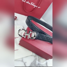 Мужской ремень Salvatore Ferragamo Двусторонний регулируемый рем