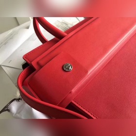 Givench Horizon Ручная сумка из гладкой кожи с плоским дном Модел