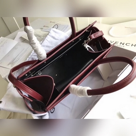 Givench Horizon Ручная сумка из гладкой кожи с плоским дном Модел