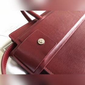 Givench Horizon Ручная сумка из гладкой кожи с плоским дном Модел