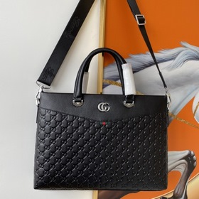 GUCCI Мужская сумка для документов из импортной телячьей кожи Мо
