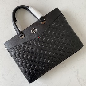 GUCCI Мужская сумка для документов из импортной телячьей кожи Мо