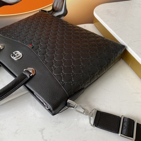 GUCCI Мужская сумка для документов из импортной телячьей кожи Мо