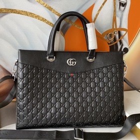 GUCCI Мужская сумка для документов из импортной телячьей кожи Мо