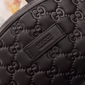 GUCCI Модный рюкзак, модель： 450967, черный с тиснением Размеры：