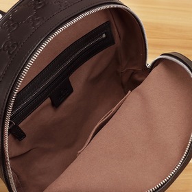 GUCCI Модный рюкзак, модель： 450967, черный с тиснением Размеры：