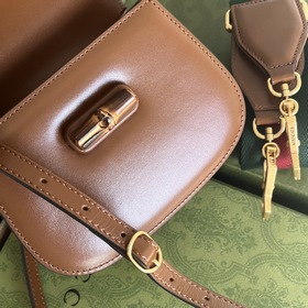 GUCCI Мини-сумка с бамбуковым ручкой Модель： 686864 Овечья кожа С