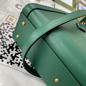 GUCCI сумка с двойным логотипом G, сумка-тоут с ручкой виде бамбу