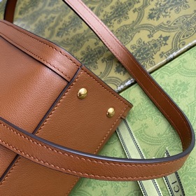 GUCCI сумка с двойным логотипом G, сумка-тоут с ручкой виде бамбу
