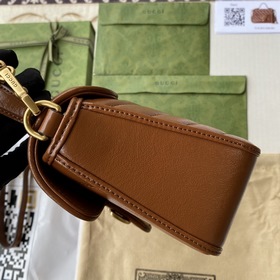 GUCCI Маленькая сумка с двойным логотипом G, сумка через плечо, м