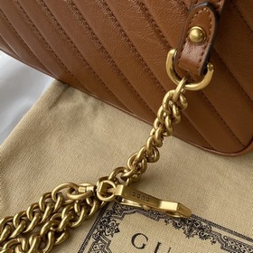GUCCI Маленькая сумка с двойным логотипом G, сумка через плечо, м