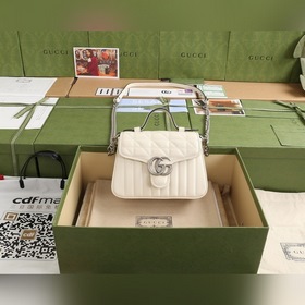 GUCCI GG Marmont серия одноплечевая сумка через плечо Модель： 583