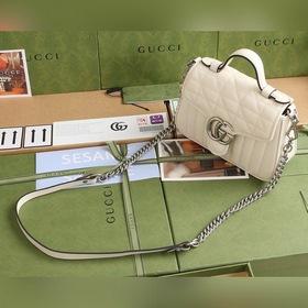 GUCCI GG Marmont серия одноплечевая сумка через плечо Модель： 583