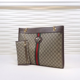 GUCCI Модная сумка с классическим узором и логотипом виде головы 