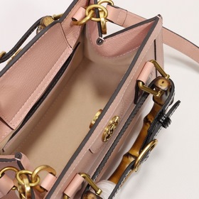 GUCCI Сумка с ручками виде бамбуковых стеблей и двумя ремнями Мод