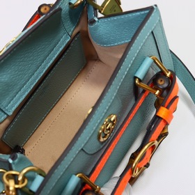 GUCCI Сумка с ручками виде бамбуковых стеблей и двумя плечевыми р