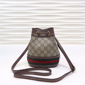 GUCCI Классическая сумка-бакет с узором, артикул： 550620, цвет： к