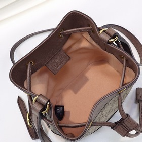 GUCCI Классическая сумка-бакет с узором, артикул： 550620, цвет： к