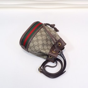 GUCCI Классическая сумка-бакет с узором, артикул： 550620, цвет： к