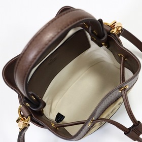 GUCCI Классическая сумка-бакет с узором Модель： 550621 Кожа цвета