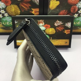 GUCCI Длинный кошелек с шелкографией виде пчелы Артикул： 451273 Ц