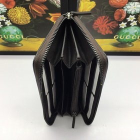 GUCCI Длинная сумка-клатч Модель： 291105 Цвет： коричневый, Разме