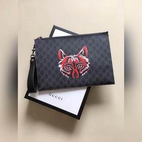GUCCI Маленькая сумка синим волком Модель： 473904 Новая модель 