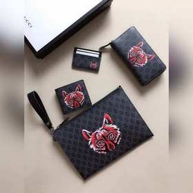 GUCCI Маленькая сумка синим волком Модель： 473904 Новая модель 