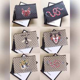 GUCCI Маленькая сумка синим волком Модель： 473904 Новая модель 