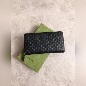 Новейший кошелек GUCCI с застежкой-молнией, артикул： 449396 Ориги