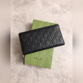 GUCCI Мужской длинный кошелек Модель： 307987  Оригинальная кожа 
