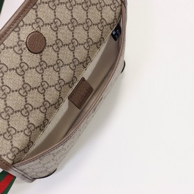 GUCCI Модная сумка через плечо Модель： 493930 Абрикосово-коричнев