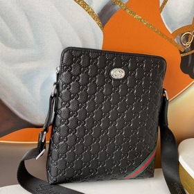 GUCCI Мужская сумка через плечо Импортная кожа высшего качества 