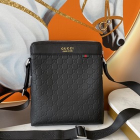 Мужская сумка через плечо GUCCI, импортная кожа первого слоя, мод