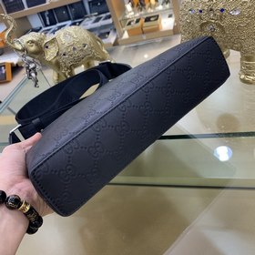 GUCCI Мужская сумка через плечо из кожи, модель 6928-4 Элегантная