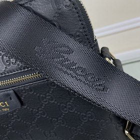 GUCCI Мужская сумка через плечо из кожи первого слоя, модель 6999