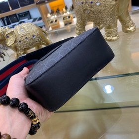 GUCCI Мужская сумка через плечо из кожи первого слоя, модель 6930