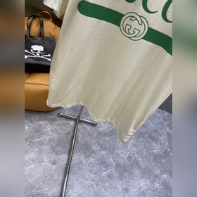 Gucci Мужская футболка с круглым вырезом и короткими рукавами Из
