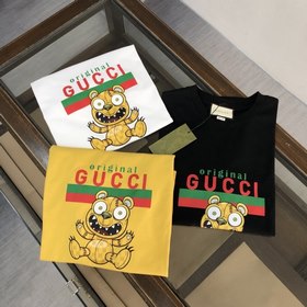 GUCCI Модная футболка в стиле кэжуал Изготовлен из высококачеств