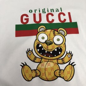 GUCCI Модная футболка в стиле кэжуал Изготовлен из высококачеств