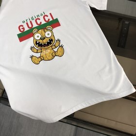 GUCCI Модная футболка в стиле кэжуал Изготовлен из высококачеств